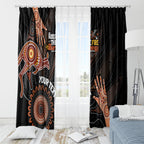 NAIDOC Week 2024 Personalised Window Curtain Aboriginal Hand Stencils