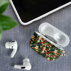 New Zealand Christmas AirPods Case Romantic Tui Birds on Pohutukawa - Ivory - Aussie Hoodie