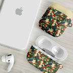 New Zealand Christmas AirPods Case Romantic Tui Birds on Pohutukawa - Ivory - Aussie Hoodie