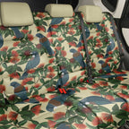 New Zealand Christmas Back Car Seat Cover Romantic Tui Birds on Pohutukawa - Ivory - Aussie Hoodie
