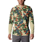New Zealand Christmas Button Sweatshirt Romantic Tui Birds on Pohutukawa - Ivory - Aussie Hoodie