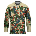 New Zealand Christmas Hockey Jersey Romantic Tui Birds on Pohutukawa - Ivory - Aussie Hoodie
