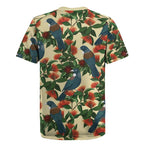 New Zealand Christmas Rugby Jersey Romantic Tui Birds on Pohutukawa - Ivory - Aussie Hoodie