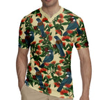 New Zealand Christmas Rugby Jersey Romantic Tui Birds on Pohutukawa - Ivory - Aussie Hoodie
