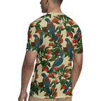 New Zealand Christmas Rugby Jersey Romantic Tui Birds on Pohutukawa - Ivory - Aussie Hoodie