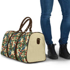 New Zealand Christmas Travel Bag Romantic Tui Birds on Pohutukawa - Ivory - Aussie Hoodie