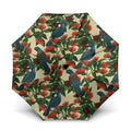 New Zealand Christmas Umbrella Romantic Tui Birds on Pohutukawa - Ivory - Aussie Hoodie