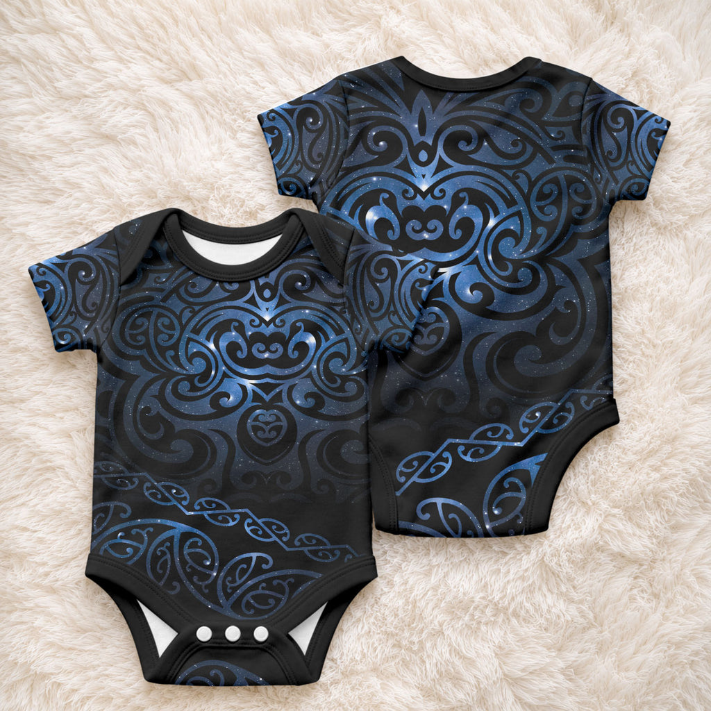 New Zealand Matariki Baby Onesie Cosmic Style