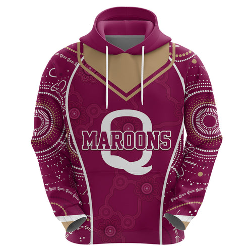 personalised-qld-maroons-rugby-indigenous-hoodie-state-of-origin-canetoads