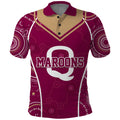personalised-qld-maroons-rugby-indigenous-polo-shirt-state-of-origin-canetoads