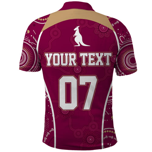 personalised-qld-maroons-rugby-indigenous-polo-shirt-state-of-origin-canetoads
