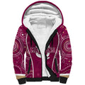 personalised-qld-maroons-rugby-indigenous-sherpa-hoodie-state-of-origin-canetoads
