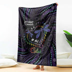 Fight Cancer In All Colors Australia Indigenous Blanket Dragonflies Aboriginal Art