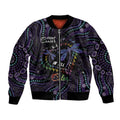 Fight Cancer In All Colors Australia Indigenous Bomber Jacket Dragonflies Aboriginal Art