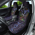 Fight Cancer In All Colors Australia Indigenous Car Seat Cover Dragonflies Aboriginal Art