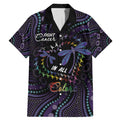 Fight Cancer In All Colors Australia Indigenous Family Matching Mermaid Dress and Hawaiian Shirt Dragonflies Aboriginal Art
