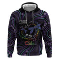 Fight Cancer In All Colors Australia Indigenous Hoodie Dragonflies Aboriginal Art