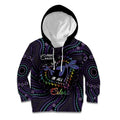 Fight Cancer In All Colors Australia Indigenous Kid Hoodie Dragonflies Aboriginal Art