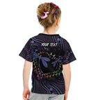 Fight Cancer In All Colors Australia Indigenous Kid T Shirt Dragonflies Aboriginal Art