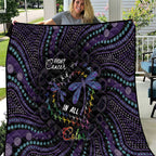 Fight Cancer In All Colors Australia Indigenous Quilt Dragonflies Aboriginal Art