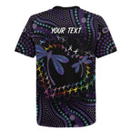 Fight Cancer In All Colors Australia Indigenous Rugby Jersey Dragonflies Aboriginal Art