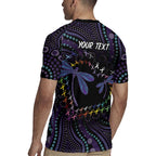 Fight Cancer In All Colors Australia Indigenous Rugby Jersey Dragonflies Aboriginal Art