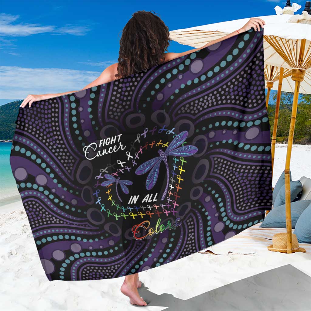 Fight Cancer In All Colors Australia Indigenous Sarong Dragonflies Aboriginal Art