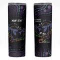 Fight Cancer In All Colors Australia Indigenous Skinny Tumbler Dragonflies Aboriginal Art