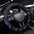 Fight Cancer In All Colors Australia Indigenous Steering Wheel Cover Dragonflies Aboriginal Art