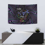 Fight Cancer In All Colors Australia Indigenous Tapestry Dragonflies Aboriginal Art