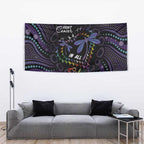 Fight Cancer In All Colors Australia Indigenous Tapestry Dragonflies Aboriginal Art