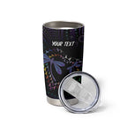 Fight Cancer In All Colors Australia Indigenous Tumbler Cup Dragonflies Aboriginal Art