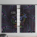 Fight Cancer In All Colors Australia Indigenous Window Curtain Dragonflies Aboriginal Art