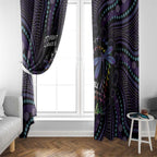 Fight Cancer In All Colors Australia Indigenous Window Curtain Dragonflies Aboriginal Art