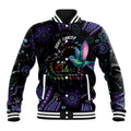 Australia Indigenous Aboriginal Arts Baseball Jacket Hummingbird - Fight Cancer In All Colors