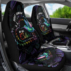 Australia Indigenous Aboriginal Arts Car Seat Cover Hummingbird - Fight Cancer In All Colors