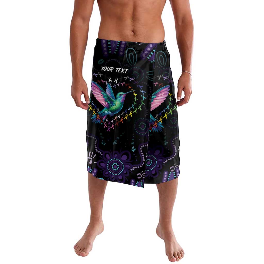 Australia Indigenous Aboriginal Arts Lavalava Hummingbird - Fight Cancer In All Colors