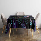 Australia Indigenous Aboriginal Arts Tablecloth Hummingbird - Fight Cancer In All Colors