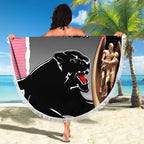 personalised-panther-rugby-nrl-premiers-beach-blanket-panther-pride-black-pink-sporty-vibe