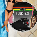 personalised-panther-rugby-nrl-premiers-beach-blanket-panther-pride-black-pink-sporty-vibe