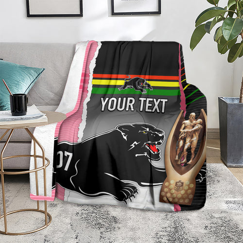 personalised-panther-rugby-nrl-premiers-blanket-panther-pride-black-pink-sporty-vibe