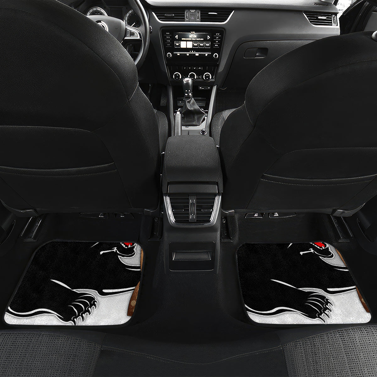 personalised-panther-rugby-nrl-premiers-car-mats-panther-pride-black-pink-sporty-vibe