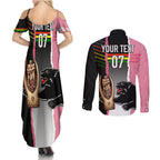 personalised-panther-rugby-nrl-premiers-couples-matching-summer-maxi-dress-and-long-sleeve-button-shirts-panther-pride-black-pink-sporty-vibe