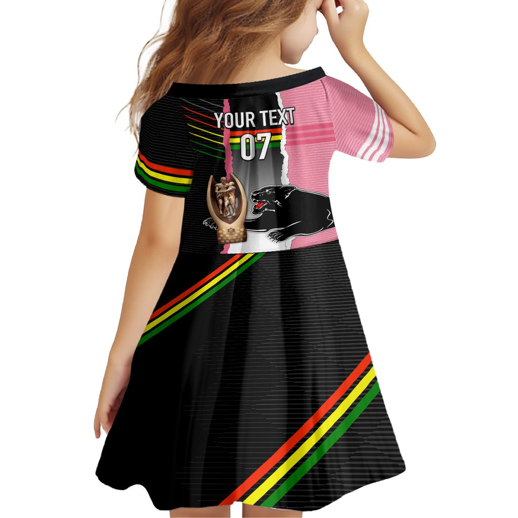 personalised-panther-rugby-nrl-premiers-family-matching-tank-maxi-dress-and-hawaiian-shirt-panther-pride-black-pink-sporty-vibe
