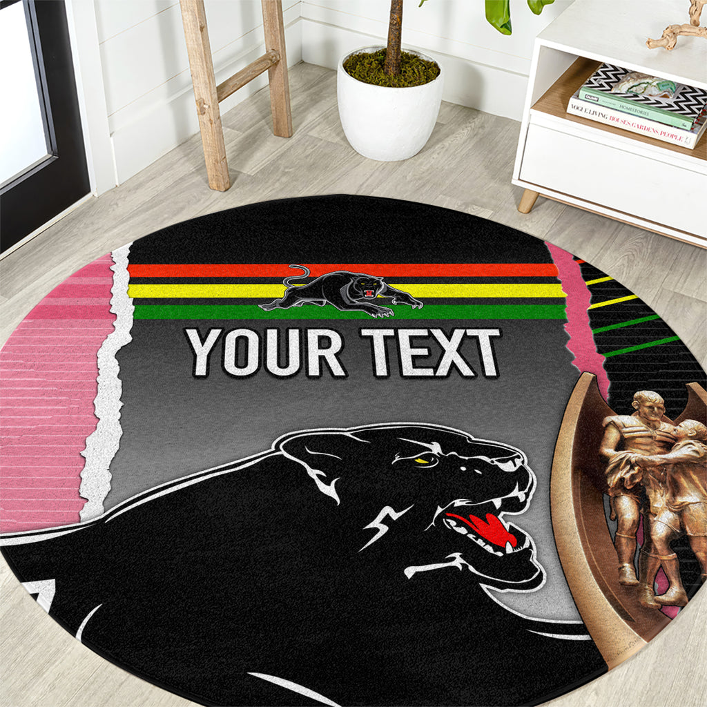 personalised-panther-rugby-nrl-premiers-round-carpet-panther-pride-black-pink-sporty-vibe