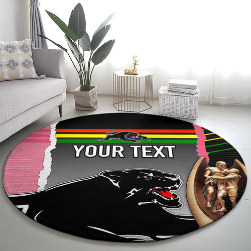 personalised-panther-rugby-nrl-premiers-round-carpet-panther-pride-black-pink-sporty-vibe