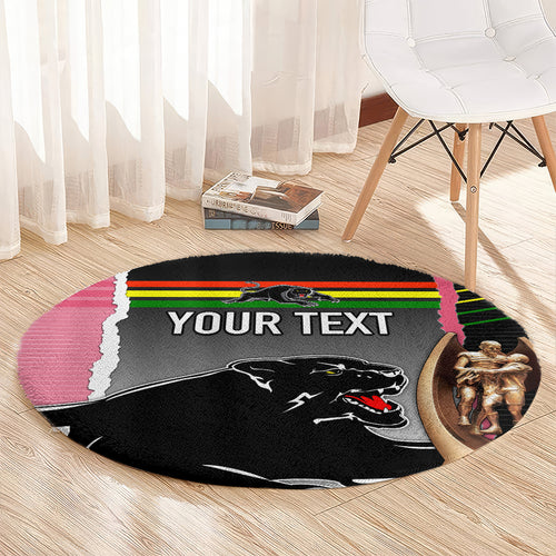 personalised-panther-rugby-nrl-premiers-round-carpet-panther-pride-black-pink-sporty-vibe