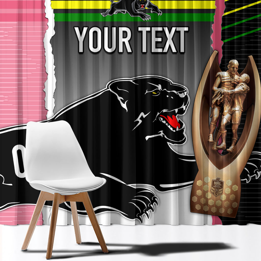 personalised-panther-rugby-nrl-premiers-window-curtain-panther-pride-black-pink-sporty-vibe