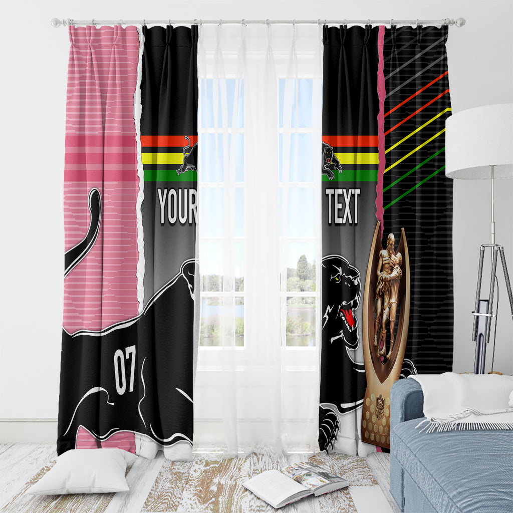 personalised-panther-rugby-nrl-premiers-window-curtain-panther-pride-black-pink-sporty-vibe