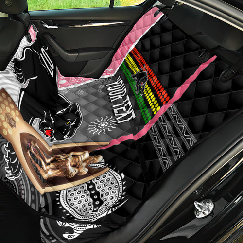 personalised-panther-rugby-nrl-premiers-back-car-seat-cover-panther-pride-black-pink-aboriginal-mix-art